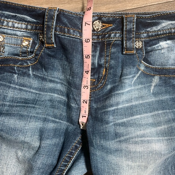 Miss Me Mid Rise Slim Boot Jeans- Cute Pocket Design-‎ 26 - Picture 6 of 15